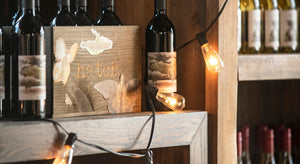 Hatch Wines Tasting Room Display